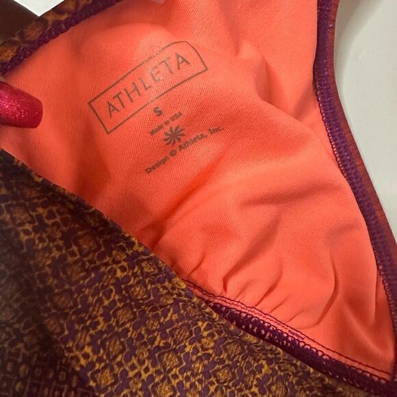 Athleta Halter Bikini Top Size Small - Picture 4 of 4